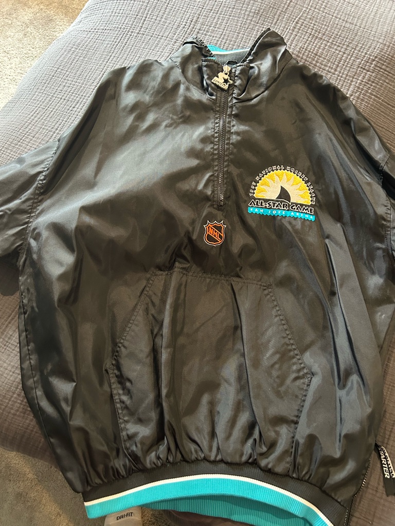 Starter 1999 Nhl All Star Game Pullover Jacket Starter 1999 Nhl All Star Game Pullover Jacket